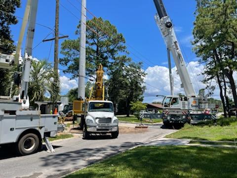 Circuit 663 - Pole Replacement at Shirley and Vista - Photo 1